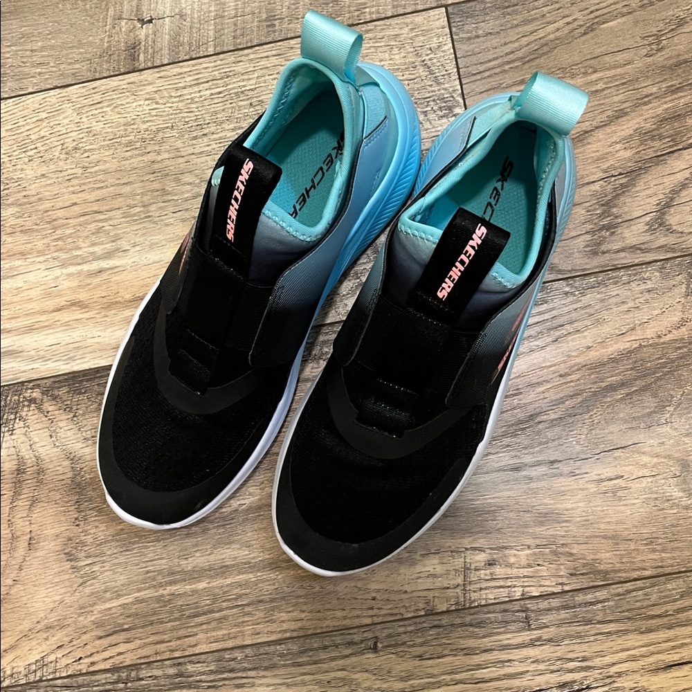 Skechers kids fast slip on sneakers - Picture 2 of 5
